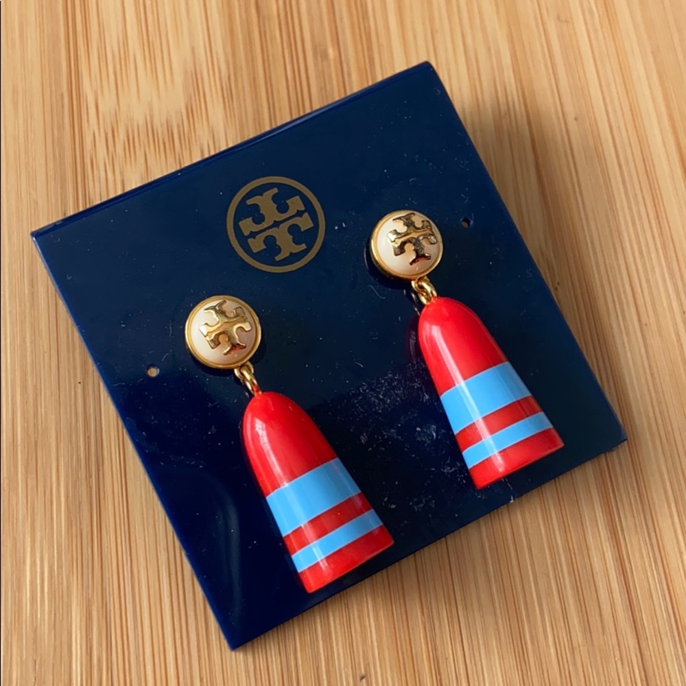 New Tory Burch earrings!